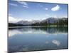 Reflections in Lake Beauvert, Jasper National Park, UNESCO World Heritage Site, British Columbia, R-Martin Child-Mounted Photographic Print