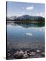 Reflections in Lake Beauvert, Jasper National Park, UNESCO World Heritage Site, British Columbia, R-Martin Child-Stretched Canvas