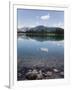 Reflections in Lake Beauvert, Jasper National Park, UNESCO World Heritage Site, British Columbia, R-Martin Child-Framed Photographic Print