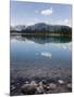 Reflections in Lake Beauvert, Jasper National Park, UNESCO World Heritage Site, British Columbia, R-Martin Child-Mounted Photographic Print