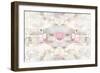 Reflections in Pink Blush-Ellie Roberts-Framed Art Print