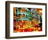 Reflections In Red-Diane Millsap-Framed Art Print