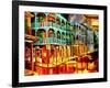 Reflections In Red-Diane Millsap-Framed Art Print