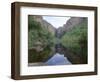 Reflections in Still Water, Jim Jim Falls and Creek, Kakadu National Park, Northern Territory-Lousie Murray-Framed Photographic Print