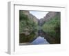 Reflections in Still Water, Jim Jim Falls and Creek, Kakadu National Park, Northern Territory-Lousie Murray-Framed Photographic Print