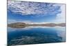 Reflections in the calm waters of Makinson Inlet, Ellesmere Island, Nunavut, Canada, North America-Michael Nolan-Mounted Photographic Print
