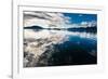 Reflections in the calm waters of the Inside Passage, Southeast Alaska, USA-Mark A Johnson-Framed Photographic Print