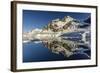 Reflections in the Calm Waters of the Lemaire Channel, Antarctica, Polar Regions-Michael Nolan-Framed Photographic Print