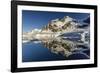 Reflections in the Calm Waters of the Lemaire Channel, Antarctica, Polar Regions-Michael Nolan-Framed Photographic Print