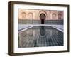 Reflections in the Courtyard Pool-Stephen Studd-Framed Photographic Print