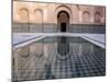 Reflections in the Courtyard Pool-Stephen Studd-Mounted Photographic Print