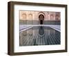 Reflections in the Courtyard Pool-Stephen Studd-Framed Photographic Print