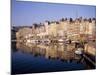 Reflections in the Old Harbour at St. Catherine's Quay in Honfleur, Basse Normandy-Richard Ashworth-Mounted Photographic Print
