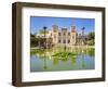 Reflections in the pool opposite the Museum of Popular Arts and Traditions, Seville, Spain-Neale Clark-Framed Photographic Print