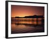 Reflections in the Sea of the Pier at Brighton at Sunset, Sussex, England, United Kingdom, Europe-Rainford Roy-Framed Photographic Print