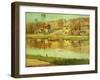 Reflections in the Water, C.1895-1919-Willard Leroy Metcalf-Framed Giclee Print