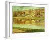 Reflections in the Water, C.1895-1919-Willard Leroy Metcalf-Framed Giclee Print