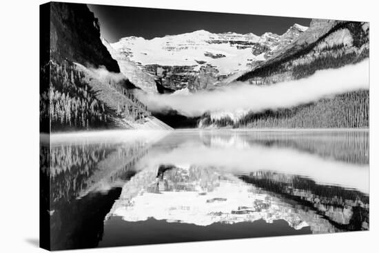 Reflections, Lake Louise, Banff, Alberta-null-Stretched Canvas
