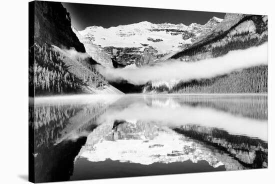 Reflections, Lake Louise, Banff, Alberta-null-Stretched Canvas