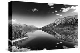 Reflections, Lake Tutshi, British Columbia-null-Stretched Canvas