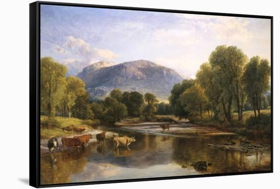 Reflections of a Highland Landscape-Henry Brittan Willis-Framed Stretched Canvas