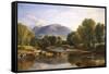 Reflections of a Highland Landscape-Henry Brittan Willis-Framed Stretched Canvas