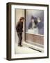 Reflections of a Hungry Man or Social Contrasts, 1893-Emilio Longoni-Framed Giclee Print