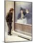 Reflections of a Hungry Man or Social Contrasts, 1893-Emilio Longoni-Mounted Giclee Print