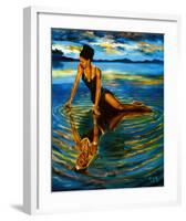 Reflections of a Queen-A Smith-Framed Art Print