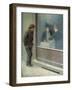 Reflections of a Starving Man or Social Contrasts, 1894-Emilio Longoni-Framed Giclee Print