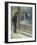 Reflections of a Starving Man or Social Contrasts, 1894-Emilio Longoni-Framed Giclee Print