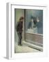 Reflections of a Starving Man or Social Contrasts, 1894-Emilio Longoni-Framed Giclee Print