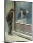 Reflections of a Starving Man or Social Contrasts, 1894-Emilio Longoni-Mounted Giclee Print