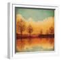 Reflections of Autumn I-Neil Thomas-Framed Art Print