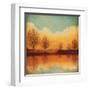 Reflections of Autumn I-Neil Thomas-Framed Art Print