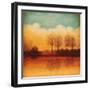 Reflections of Autumn II-Neil Thomas-Framed Art Print