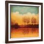 Reflections of Autumn II-Neil Thomas-Framed Art Print