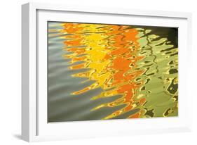 Reflections of Burano III-Aledanda-Framed Premium Giclee Print