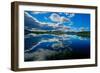 Reflections of Clouds-Howard Ruby-Framed Premium Photographic Print