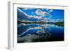 Reflections of Clouds-Howard Ruby-Framed Premium Photographic Print