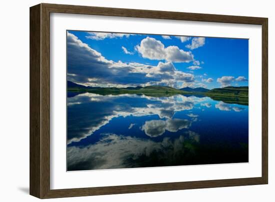 Reflections of Clouds-Howard Ruby-Framed Photographic Print