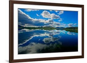 Reflections of Clouds-Howard Ruby-Framed Photographic Print