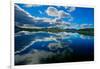 Reflections of Clouds-Howard Ruby-Framed Photographic Print