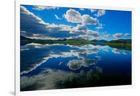 Reflections of Clouds-Howard Ruby-Framed Photographic Print