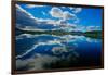 Reflections of Clouds-Howard Ruby-Framed Photographic Print