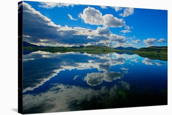 Reflections of Clouds-Howard Ruby-Stretched Canvas