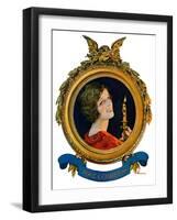 "Reflections of Halloween,"October 26, 1929-Elbert Mcgran Jackson-Framed Giclee Print