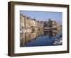 Reflections of Houses and Boats in the Old Harbour at Honfleur, Basse Normandie, France, Europe-Richard Ashworth-Framed Photographic Print
