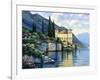 Reflections of Lago Maggiore-John Zaccheo-Framed Giclee Print