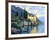 Reflections of Lago Maggiore-John Zaccheo-Framed Giclee Print